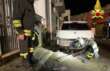 Esplosione nella notte a Nardò: danneggiata un’auto. Fiamme anche a Matino