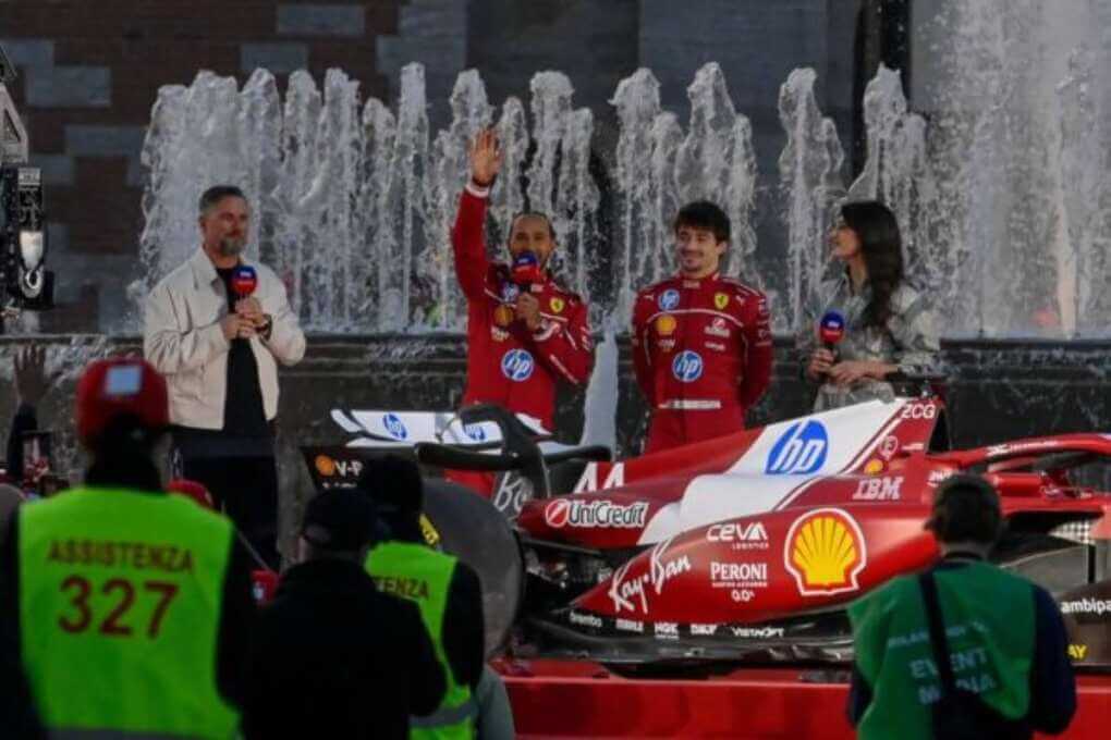 Ferrari, la stagione targata Leclerc-Hamilton: «Vinciamo il titolo e poi scriviamo una canzone»