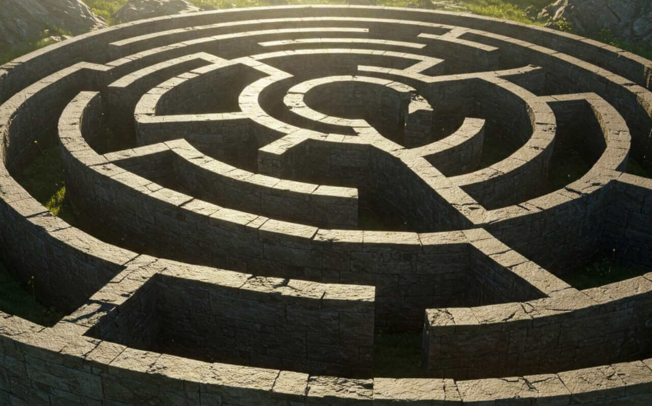 Il labirinto? Più che uscirne l’importante è percorrerlo