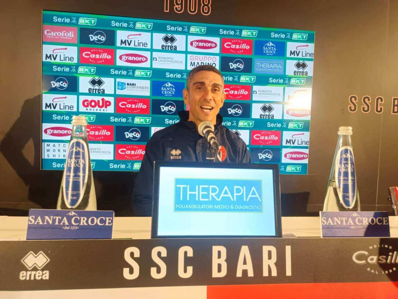 Verso Bari-Salernitana, Longo: «Sarà più difficile del Sassuolo. Attenti ai cali di concentrazione»