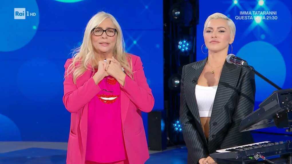 Domenica In, Serena Brancale a Mara Venier: «Sai di mamma…». E la conduttrice si commuove