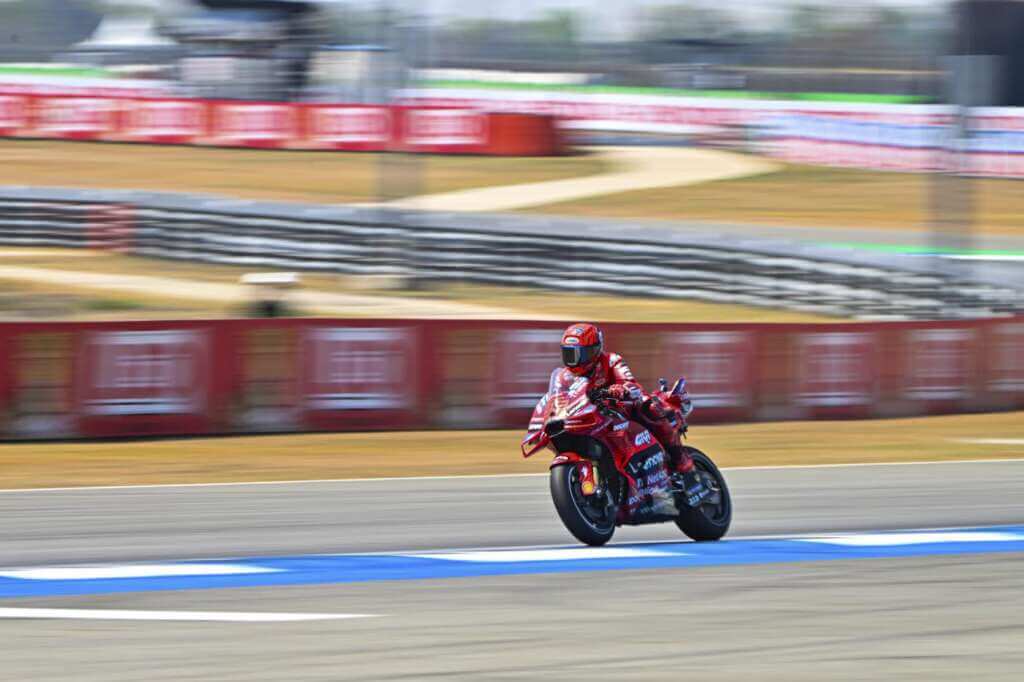 Galleria foto 'MotoGp, è subito tripletta Ducati: Marc Marquez vince davanti al fratello Alex, terzo Bagnaia' - foto 1