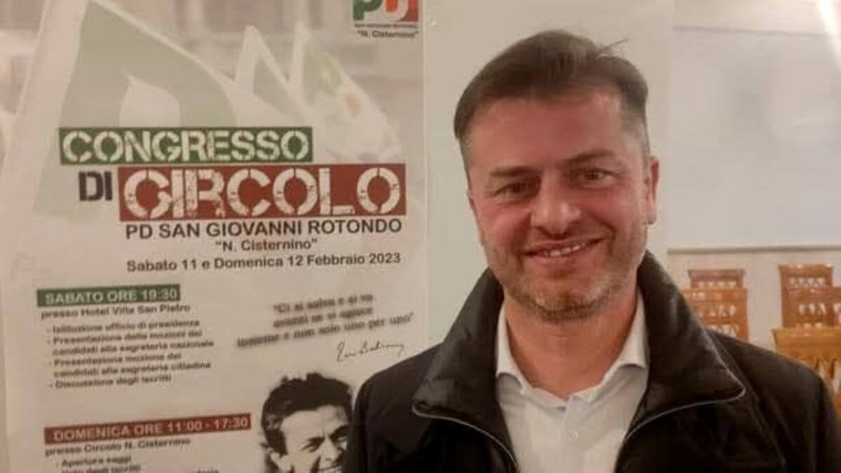 San Giovanni Rotondo, a fuoco l’auto del segretario Pd e consigliere comunale Masciale