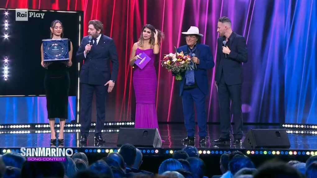 San Marino Song Contest: vince Gabry Ponte, premio della Critica a Pierdavide Carone. Standing ovation per Al Bano San Marino Song Contest: vince Gabry Ponte, premio della Critica a Pierdavide Carone. Standing ovation per Al Bano