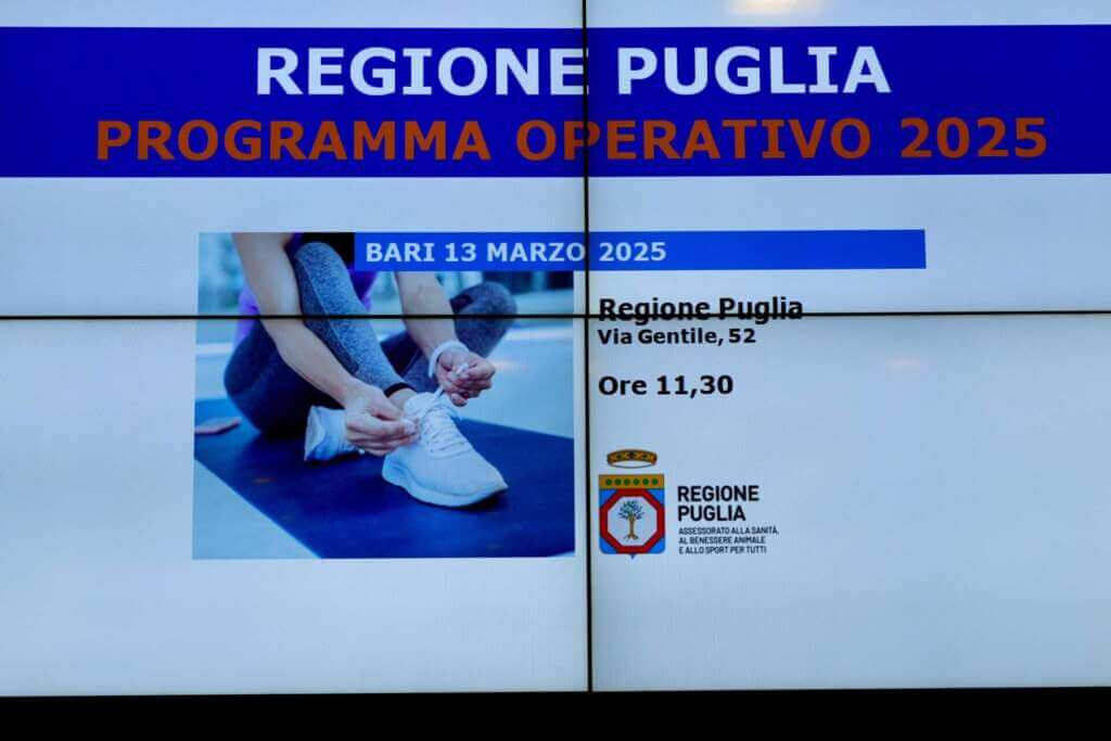 Galleria foto 'La Puglia investe sullo sport: nel Programma operativo 2025 contributi e finanziamenti per 50 mln – VIDEO' - foto 1