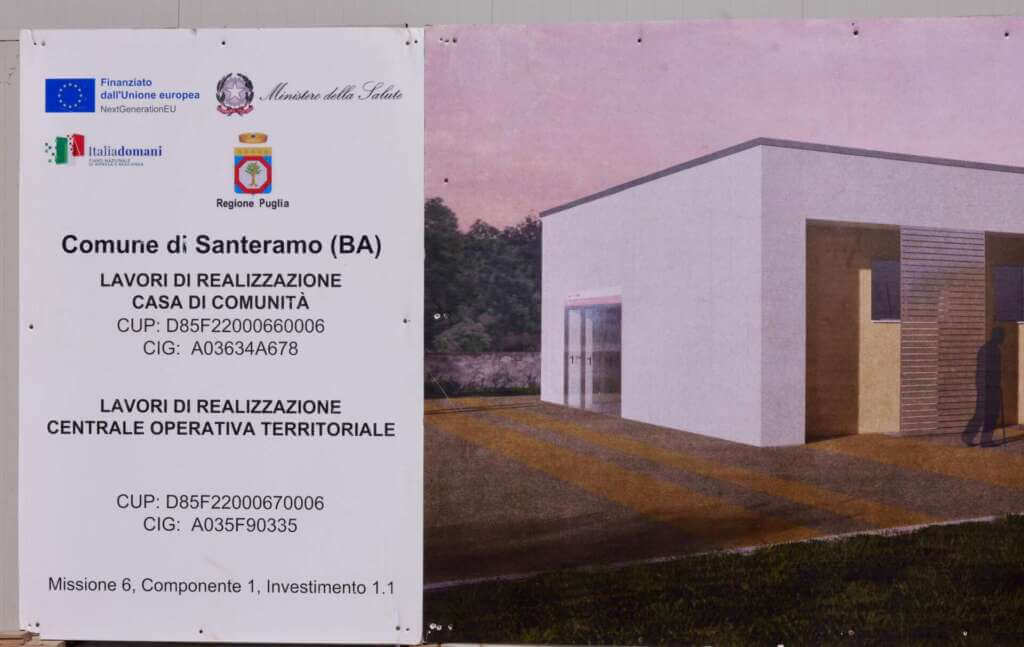 Santeramo in Colle, due milioni di euro per la nuova Casa della comunità – VIDEO