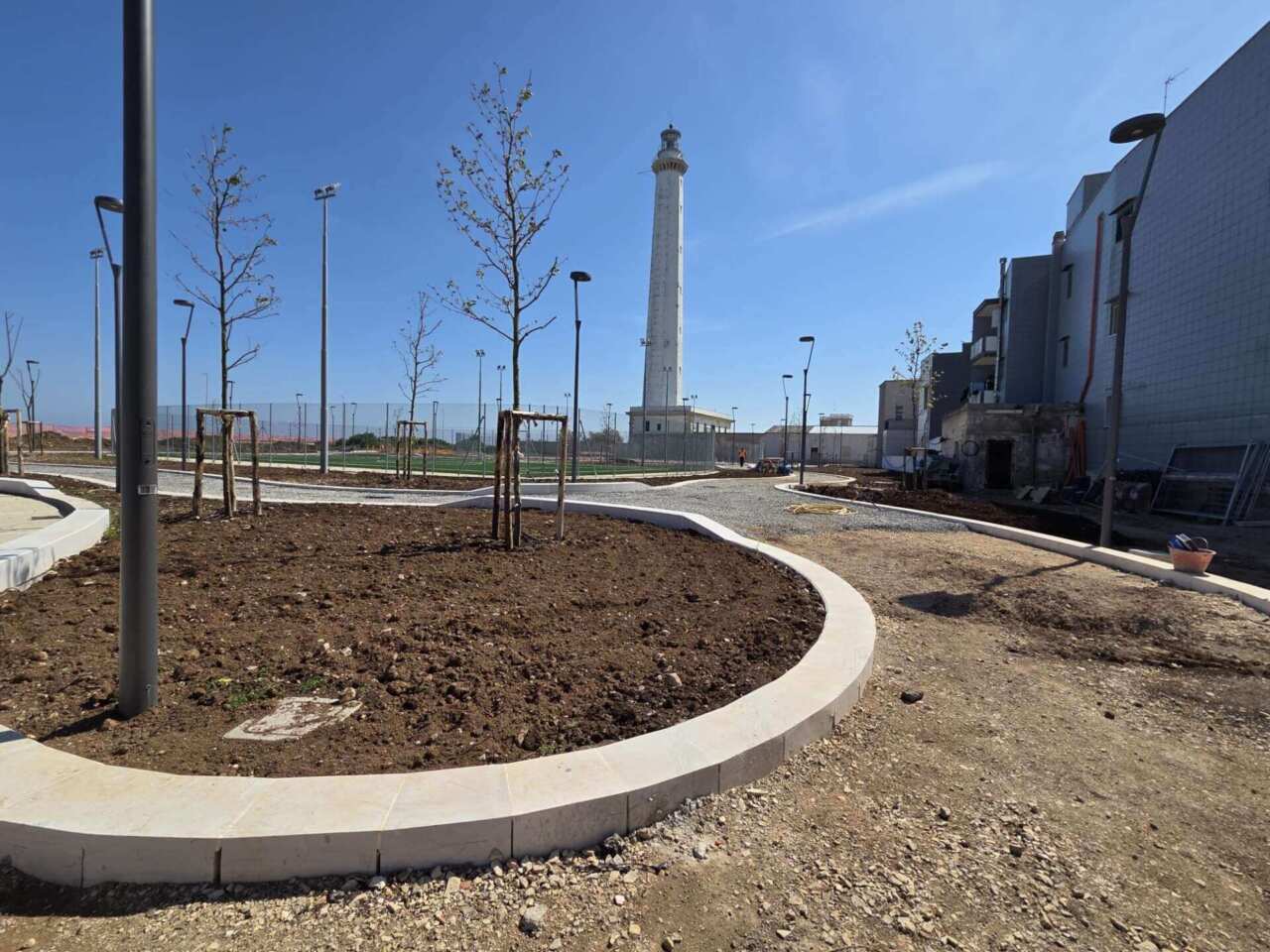 Bari, sopralluogo del sindaco sul cantiere per la riqualificazione del waterfront di San Cataldo – FOTO