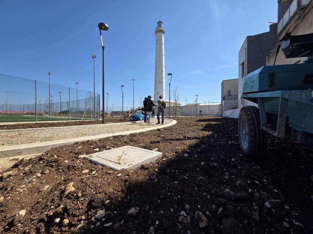 Bari, sopralluogo del sindaco sul cantiere per la riqualificazione del waterfront di San Cataldo – FOTO