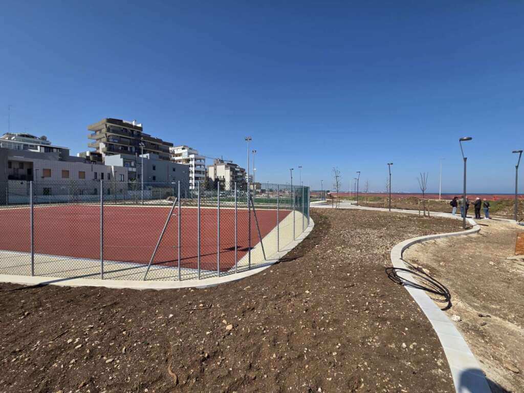 Bari, sopralluogo del sindaco sul cantiere per la riqualificazione del waterfront di San Cataldo – FOTO