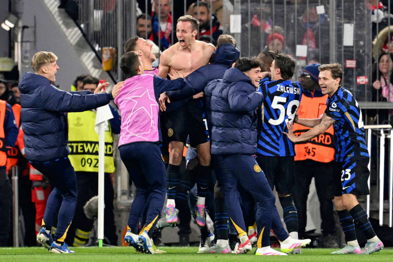 Champions League, Frattesi la decide: Bayern Monaco-Inter 1-2. Ai tedeschi non basta il gol di Muller
