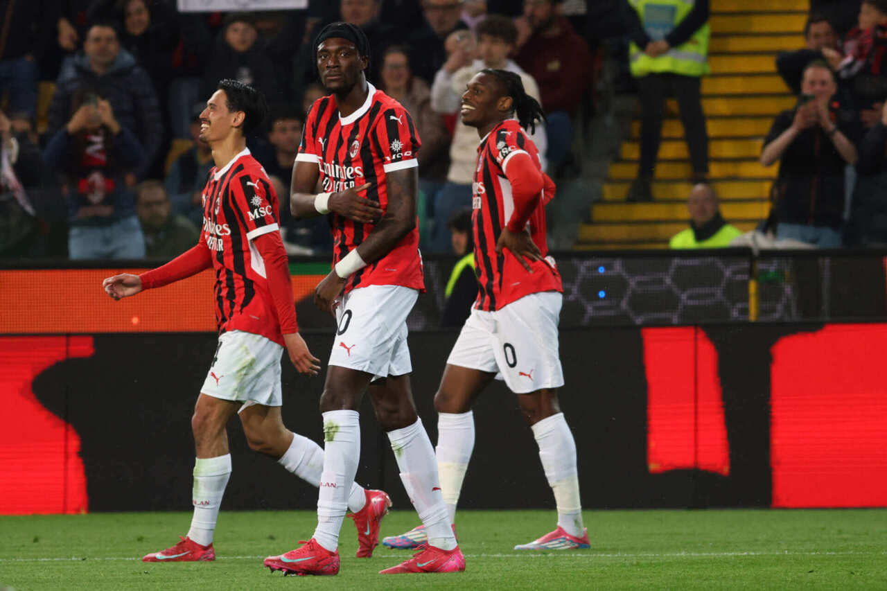 Serie A, i rossoneri calano il poker al Bluenergy Stadium: Udinese-Milan 0-4. Conceincao punta l’Europa Serie A, i rossoneri calano il poker al Bluenergy Stadium: Udinese-Milan 0-4. Conceincao punta l’Europa