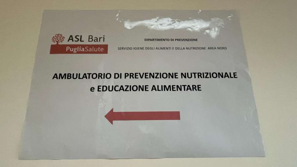 Nutrizione e corretti stili di vita, ad Altamura arriva un nuovo ambulatorio del Sian dell’Asl Bari Nutrizione e corretti stili di vita, ad Altamura arriva un nuovo ambulatorio del Sian dell’Asl Bari