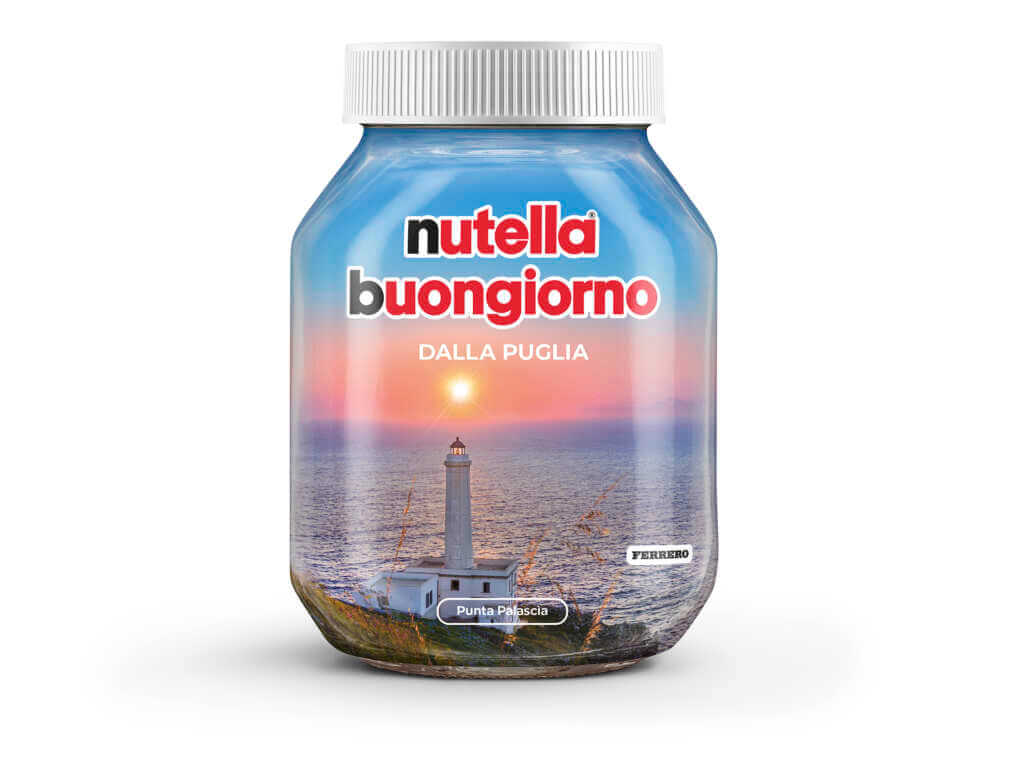 Nutella Buongiorno, l’alba al faro di Punta Palascìa e a Castelmezzano sulla nuova limited edition – FOTO