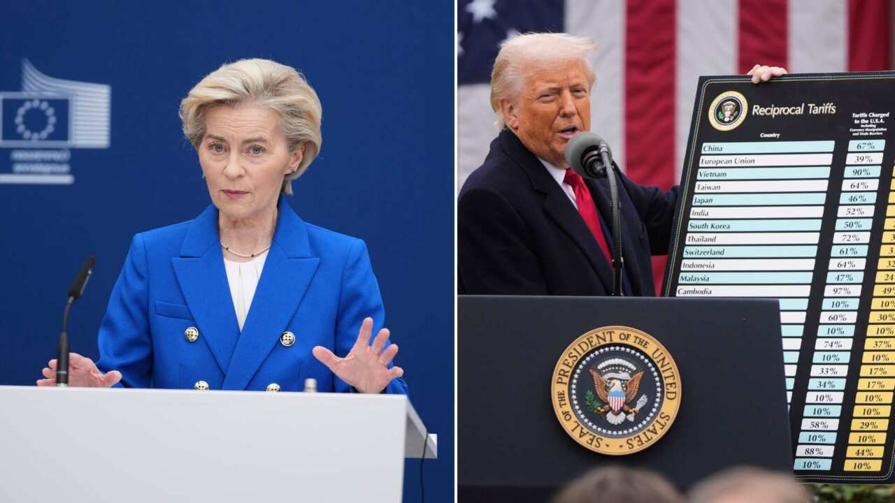 Giù le Borse in Usa e Ue, Trump: «Su tariffe nessun passo indietro». Von der Leyen: «Prime contromisure a metà mese» Giù le Borse in Usa e Ue, Trump: «Su tariffe nessun passo indietro». Von der Leyen: «Prime contromisure a metà mese»