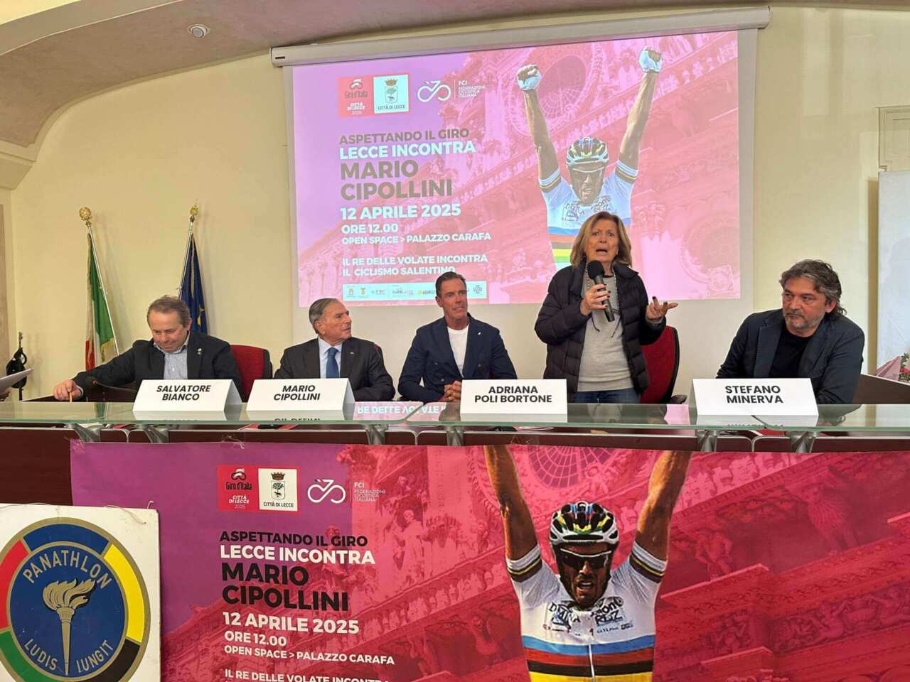 Lecce, Mario Cipollini lancia la volata verso il Giro d’Italia: «È un’opportunità per il territorio»