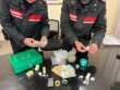 Arnesano, in casa ha marijuana, hashish e cocaina: arrestato un 36enne