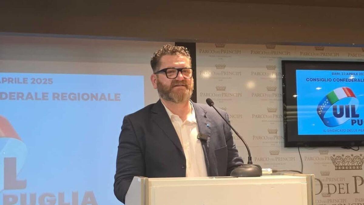 Taranto, l’operaio ex Ilva Gennaro Oliva è il nuovo coordinatore territoriale della Uil