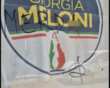 Martano, vandalizzata la sede di FdI con scritte contro Giorgia Meloni durante il corteo del 25 aprile