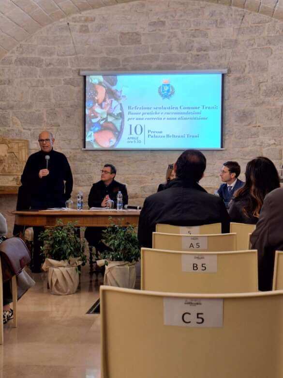 Mense scolastiche, a Trani buone pratiche e raccomandazioni per una corretta alimentazione