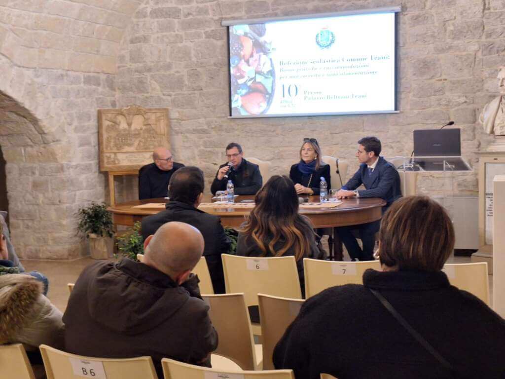 Mense scolastiche, a Trani buone pratiche e raccomandazioni per una corretta alimentazione