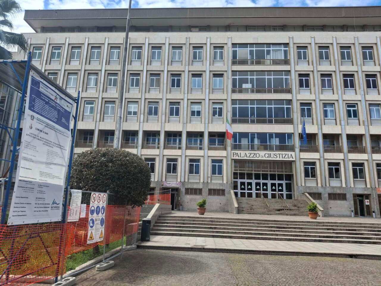 Bari, via ai lavori di efficientamento energetico del Tribunale: opere per oltre 14 milioni