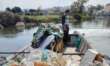 Volontari in azione sul Gargano, raccolta oltre una tonnellata di rifiuti nel lago di Varano