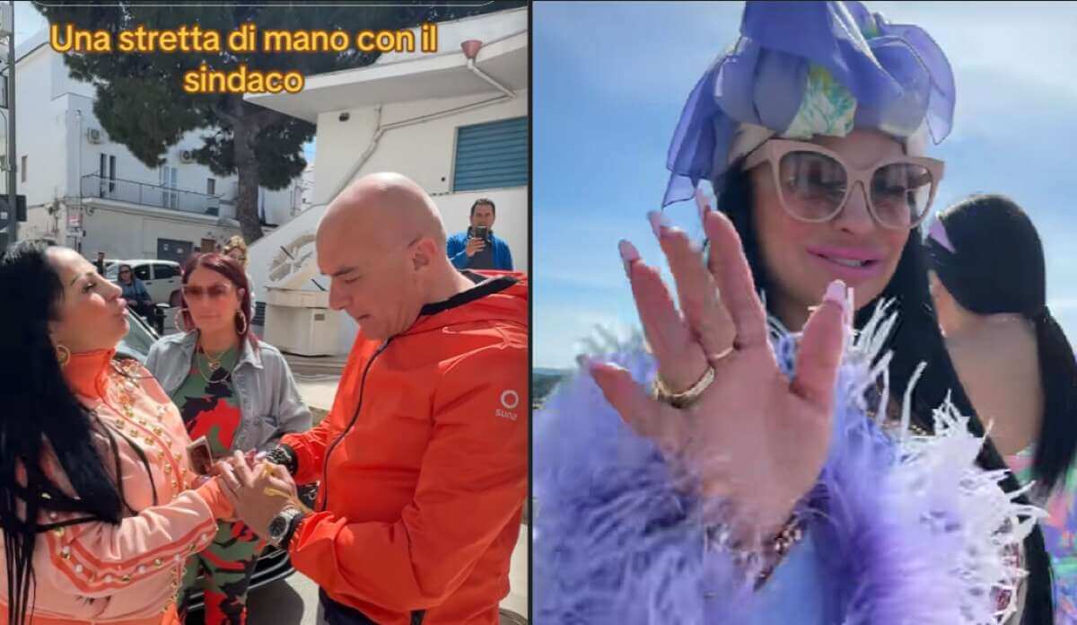 Peschici, la tiktoker Rita De Crescenzo sbarca tra l’entusiasmo dei fan e la “pace” con il sindaco – VIDEO