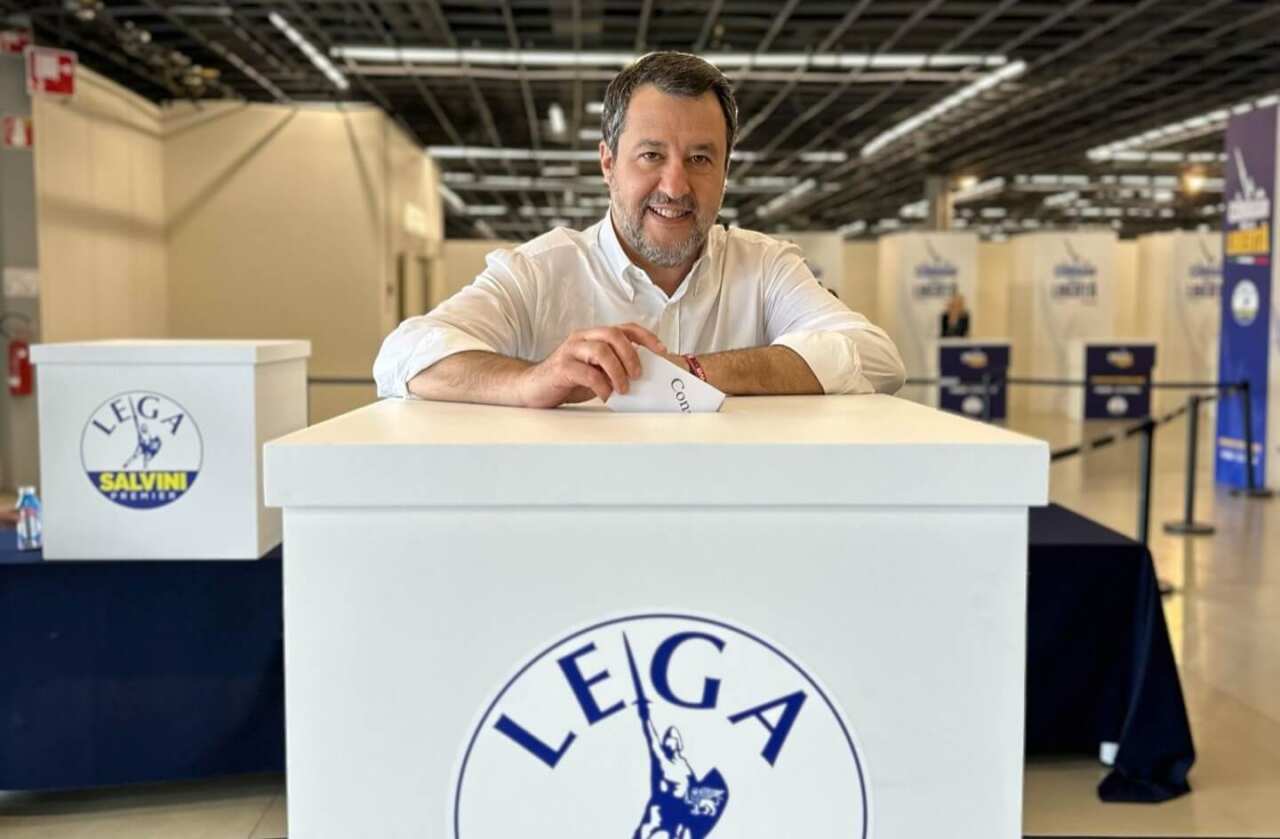 Lega, Matteo Salvini riconfermato segretario: resterà in carica altri quattro anni