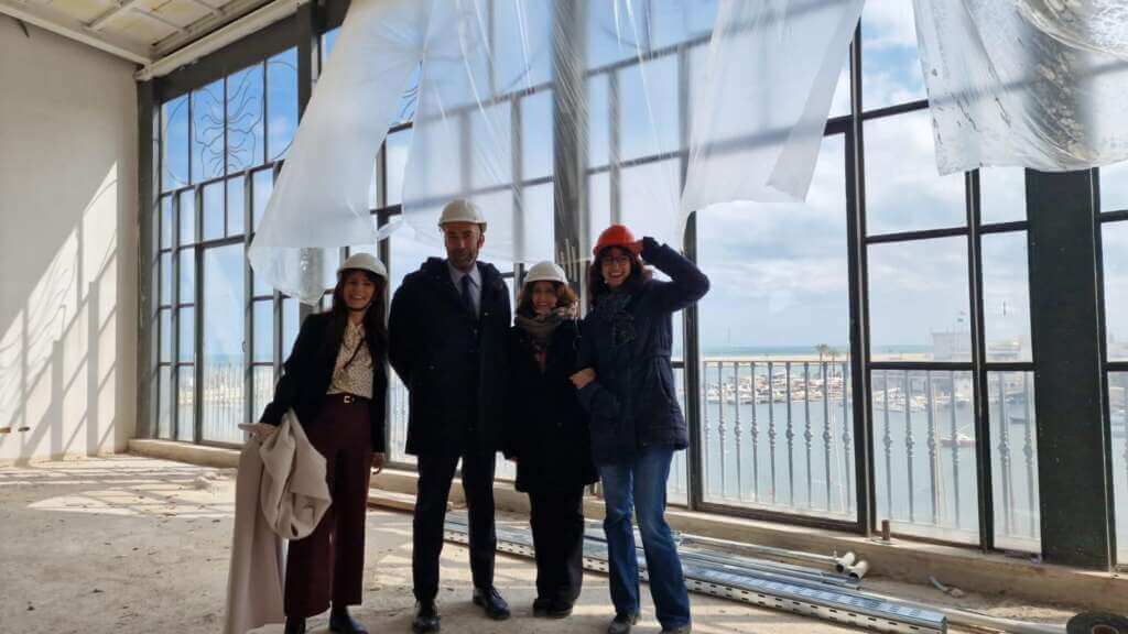 Bari, sopralluogo al Teatro Margherita. Leccese annuncia: «Verrà completato entro fine 2025» – FOTO
