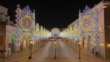 Bari, oltre 72mila lampadine led in piazza del Ferrarese per accogliere la statua di San Nicola