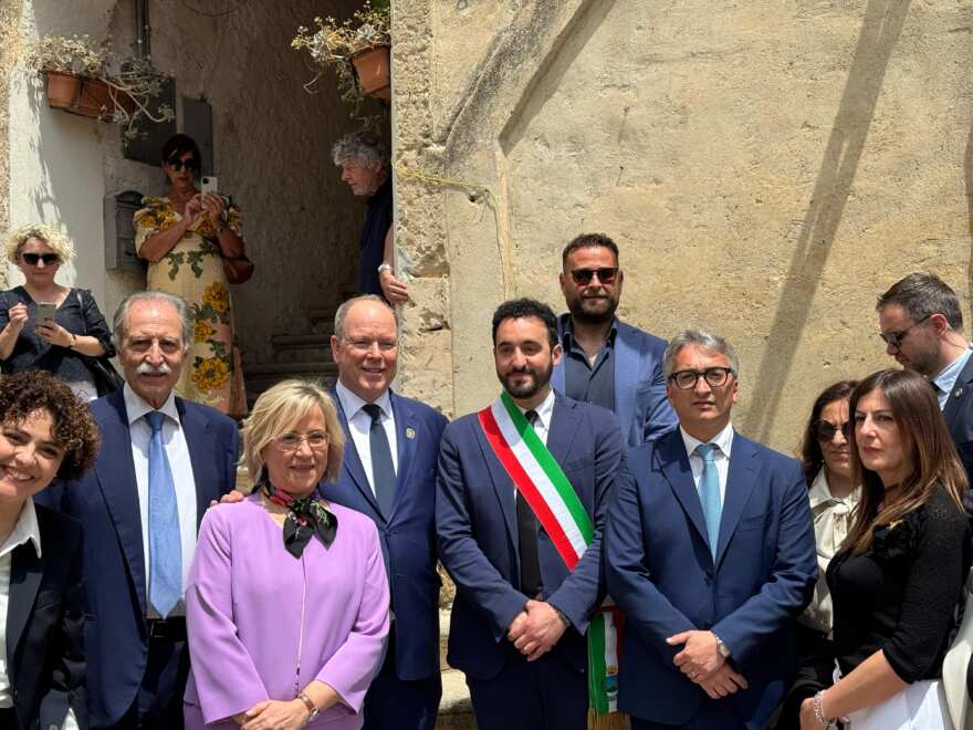 Lo storico legame che unisce Montecarlo alla Basilicata: il principe Alberto II di Monaco a Irsina Lo storico legame che unisce Montecarlo alla Basilicata: il principe Alberto II di Monaco a Irsina
