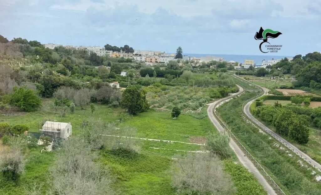 Otranto, abusi edilizi vicino al fiume Idro: tre persone denunciate per lavori non autorizzati
