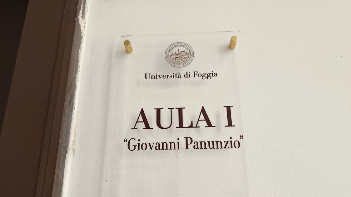Foggia, l’Università intitola un’aula a Giovanni Panunzio: prima vittima di mafia in città Foggia, l’Università intitola un’aula a Giovanni Panunzio: prima vittima di mafia in città