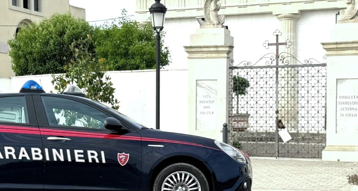 Ugento, testa di maiale fuori dal cimitero: possibile gesto intimidatorio o mafioso