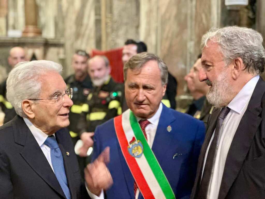 Emiliano al Festival delle Regioni: «Il Sud è leva per l’Italia». E a Mattarella: «Riferimento per il Paese» – VIDEO