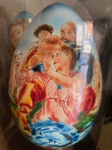 Giovinazzo in vetrina a Firenze: il maestro Giotti porta le sue uova-opere d’arte al “Rinascimento del Gusto” – FOTO Giovinazzo in vetrina a Firenze: il maestro Giotti porta le sue uova-opere d’arte al “Rinascimento del Gusto” – FOTO