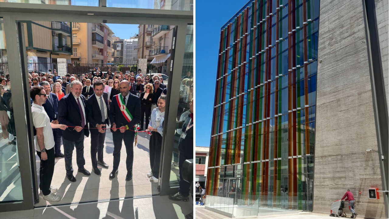 Bari, il Politecnico inaugura la nuova sede del rettorato: un “ponte” con la città – VIDEO
