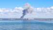 Taranto, grosso incendio all’ex Ilva: fiamme nei pressi dell’Altoforno 1. Sul posto i vigili del fuoco
