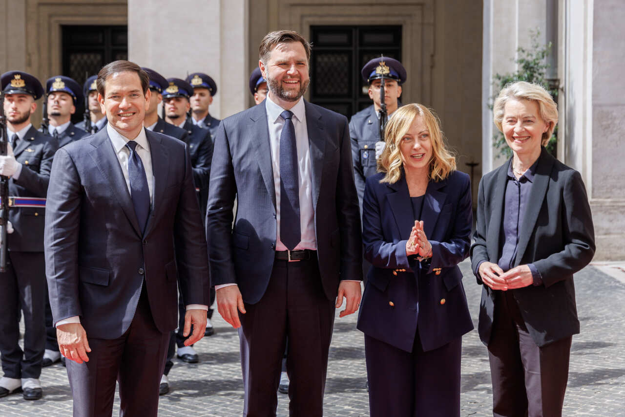 Trilaterale tra Meloni, Vance e von der Leyen a Palazzo Chigi: focus su dazi e Ucraina