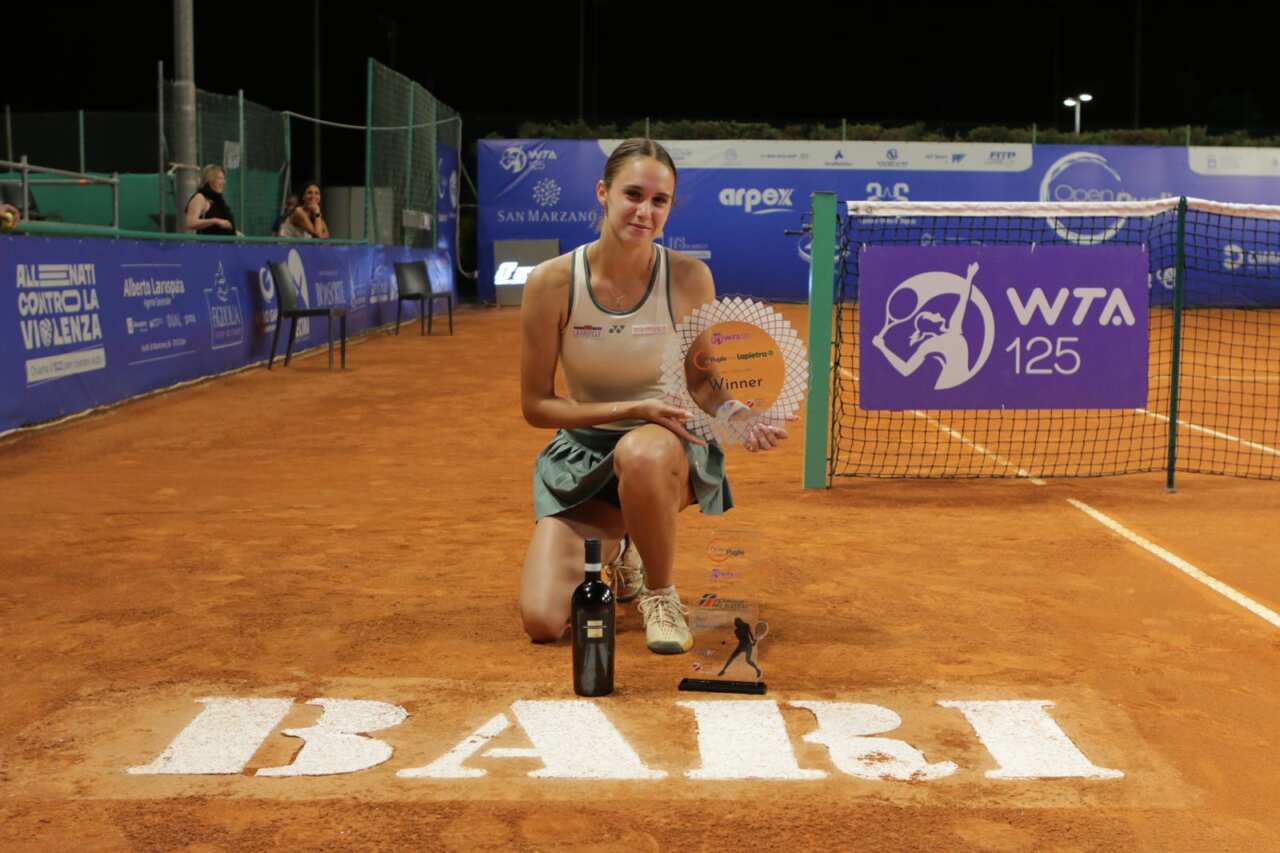 Open delle Puglie WTA 125, Bari torna capitale del tennis femminile: «In arrivo 10 top 100 mondiale» – FOTO