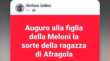 Minacce alla figlia di Meloni, la politica unita: «Odio disumano, serve una risposta ferma»