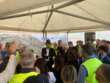Ss16, sopralluogo di Salvini al cantiere tra Foggia e San Severo: «Investiamo 160 mln»
