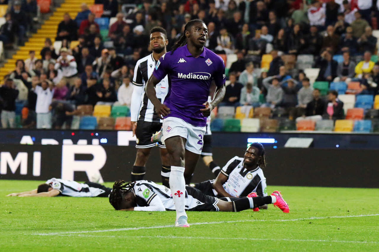 Serie A, la Fiorentina vince a Udine e approda in Conference League per la quarta volta consecutiva