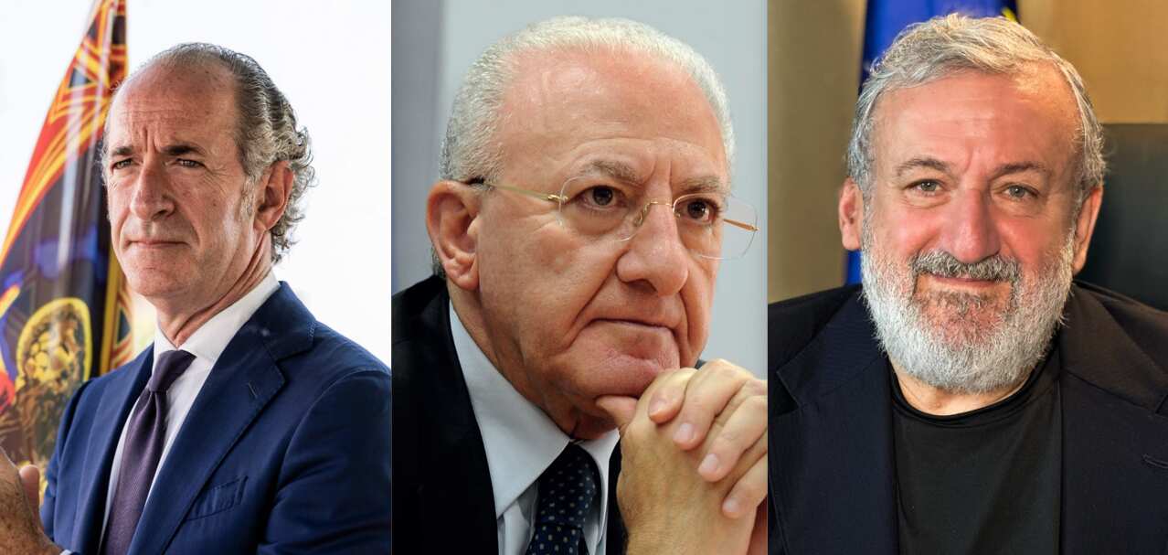 Luca Zaia re dei social tra i presidenti di Regione: al secondo posto Vincenzo De Luca, terzo Michele Emiliano