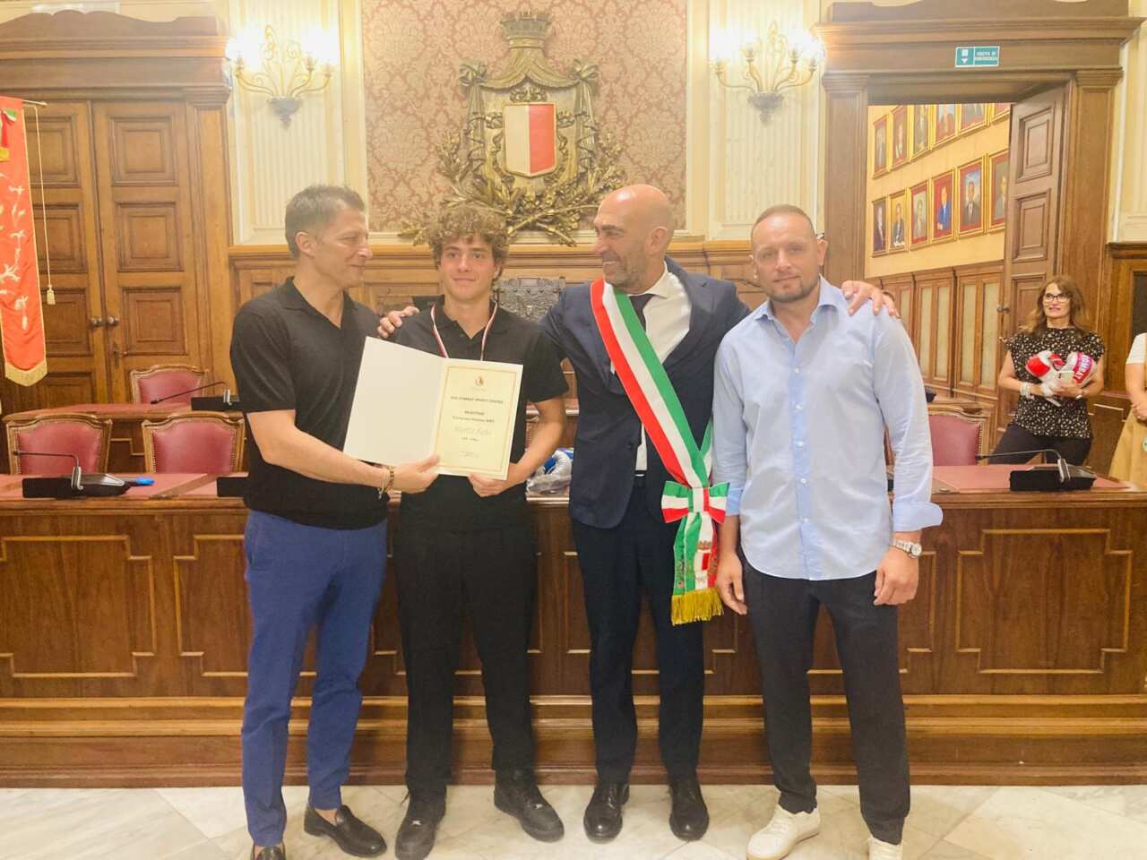 Galleria foto 'Bari premia 16 giovani atleti che si sono distinti durante la stagione: «Portate alto il nome della città nel mondo» – FOTO' - foto 8