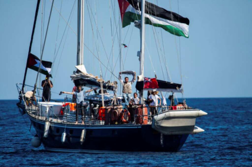 Galleria foto 'Aiuti a Gaza, Katz: «Bloccheremo la Freedom Flotilla». Gli attivisti: «Non ci fermeremo»' - foto 1