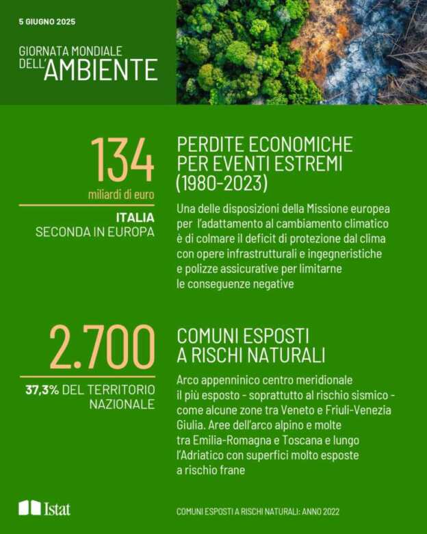 Ambiente, l’Italia è più verde: crescono azioni sostenibili e consapevolezza. I dati Istat