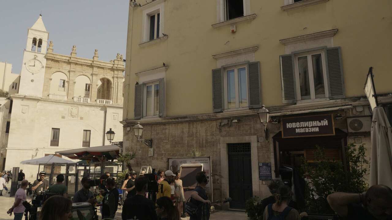 La Puglia tra Crimea e Gerusalemme: le ultime riprese nel Barese per il film “The Betrayers” – FOTO
