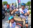 “Dade alla ricerca del Delfino Magico”: padre e figlio in cargo bike da Riccione al Salento per le malattie rare