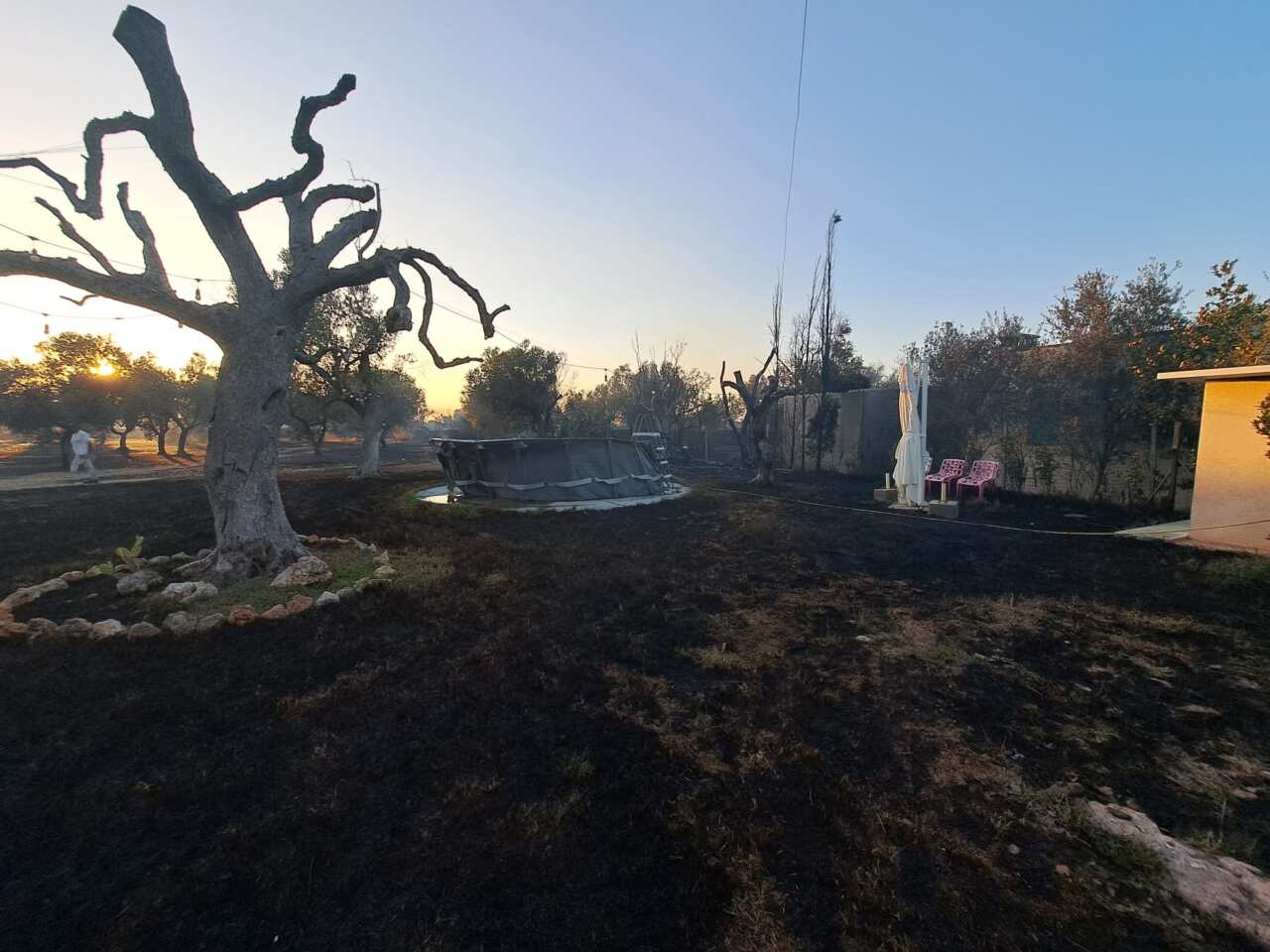 Incendi a Nardò, prevenzione e comportamenti responsabili: l’appello della polizia locale – FOTO